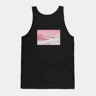 Fog Sea Pink / Swiss Artwork Photography Tank Top